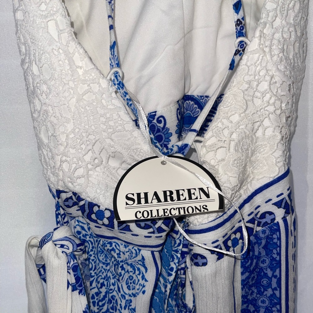 Asos mid/maxi dress. Shareen is the brand. Brand new with tags.